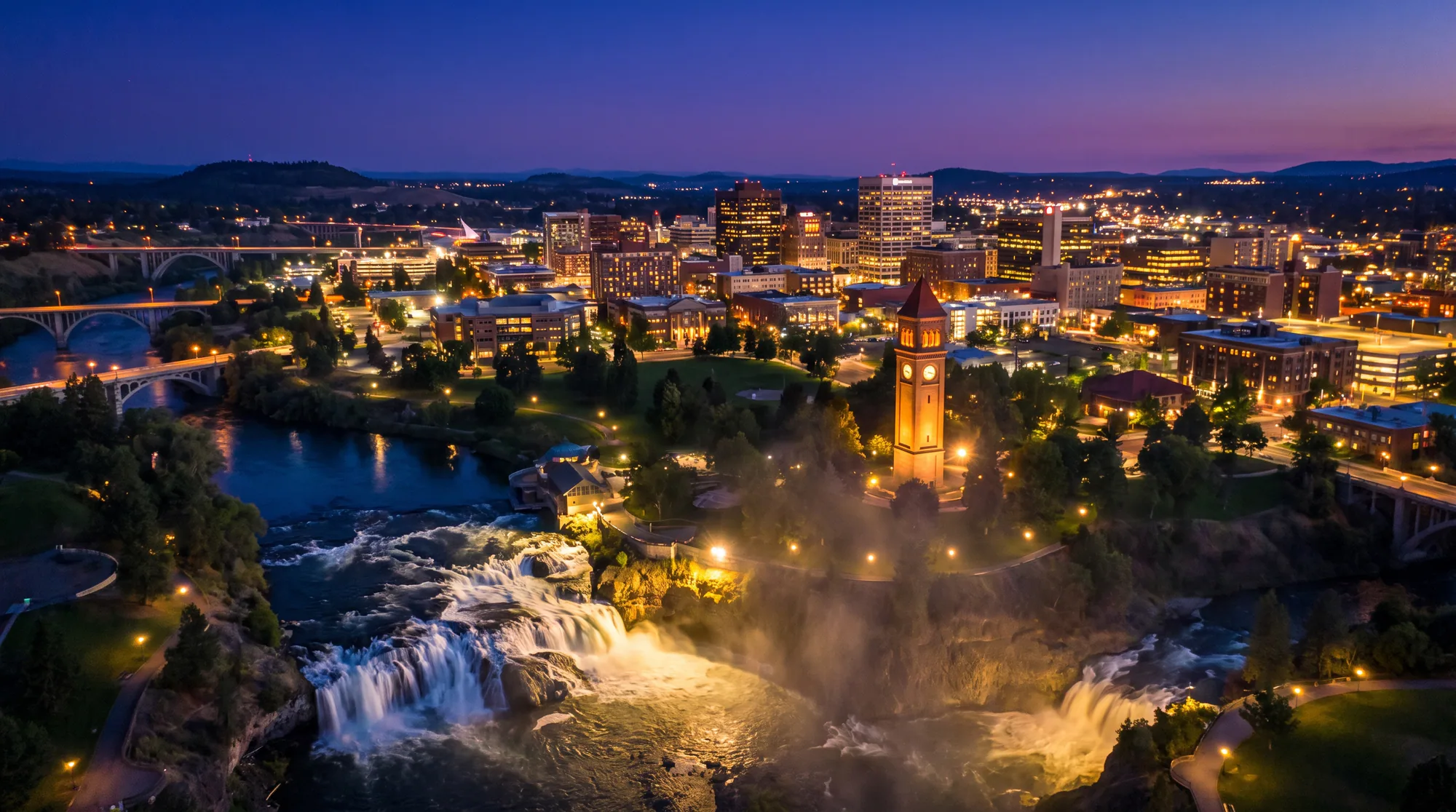 Spokane, WA skyline